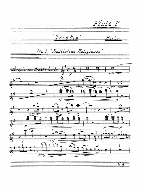 Flute 1, 2