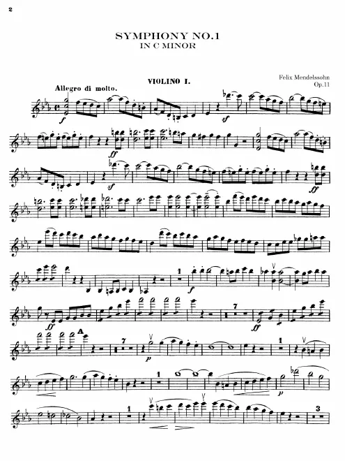 Violins I