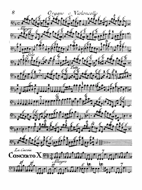 Continuo (Cellos, Basses, Keyboard)