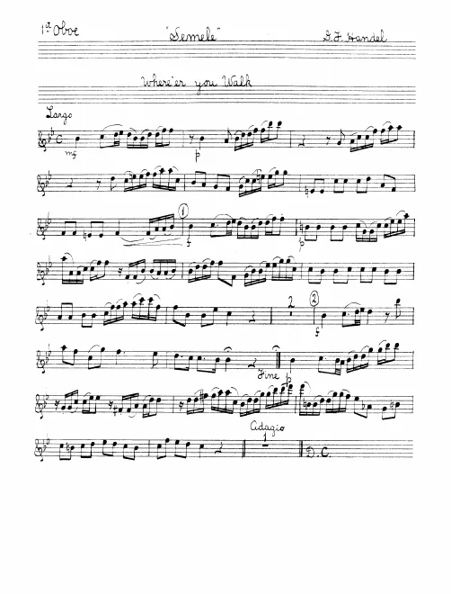 Oboe 1, 2