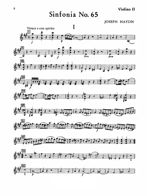Violins II