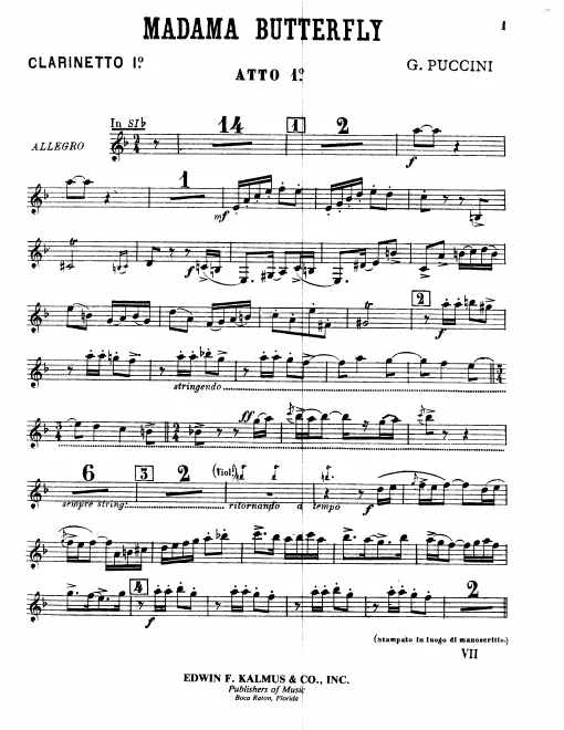 Clarinet 1