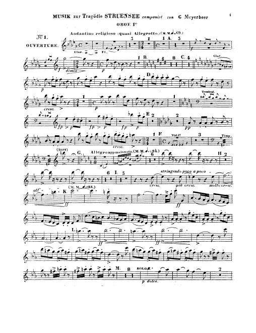 Oboe 1, 2
