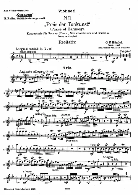 Violins II
