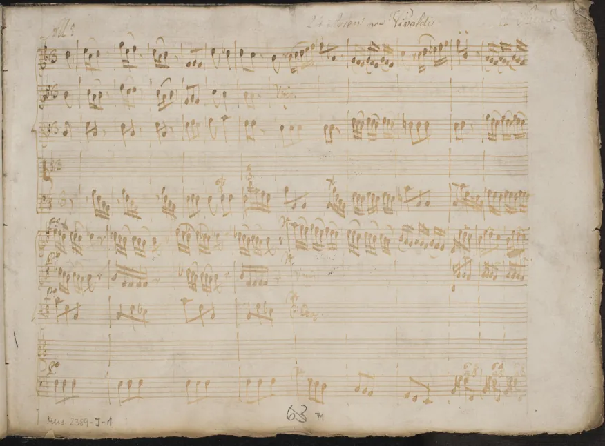 Act II, Sc.3. Aria of Oronte: Quegli occhi luminosi