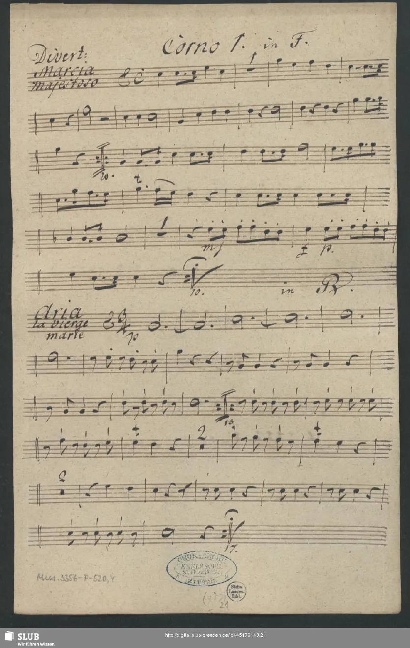 Horn 1 (F)
