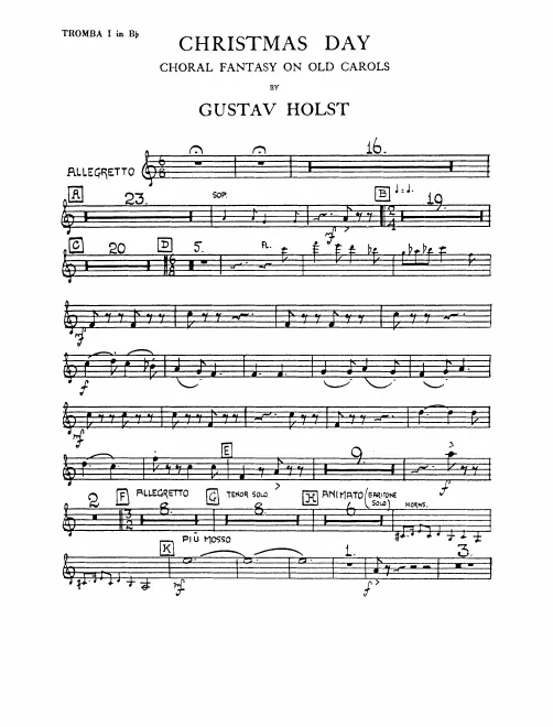 Trumpet 1, 2 (B)