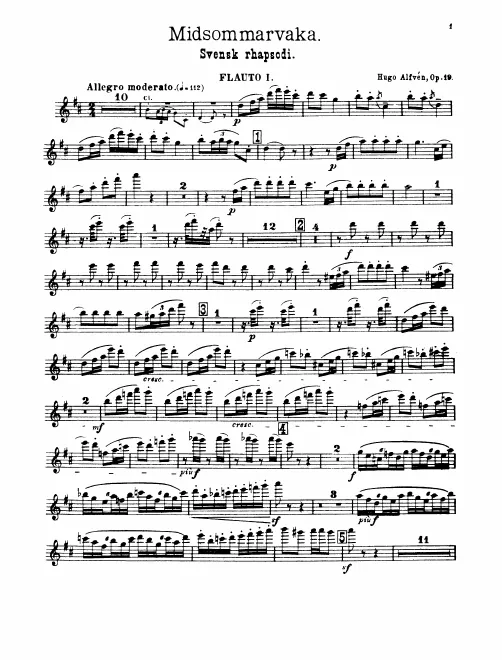 Flute 1, 2, 3/Piccolo