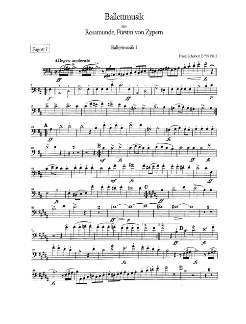 Bassoon 1, 2