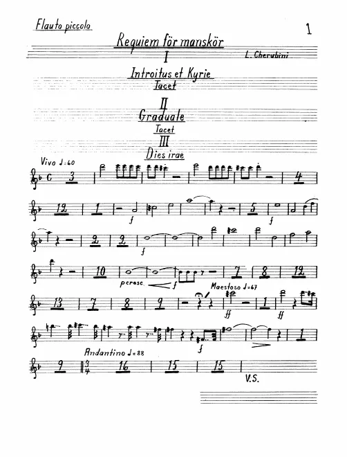 Piccolo, Flute