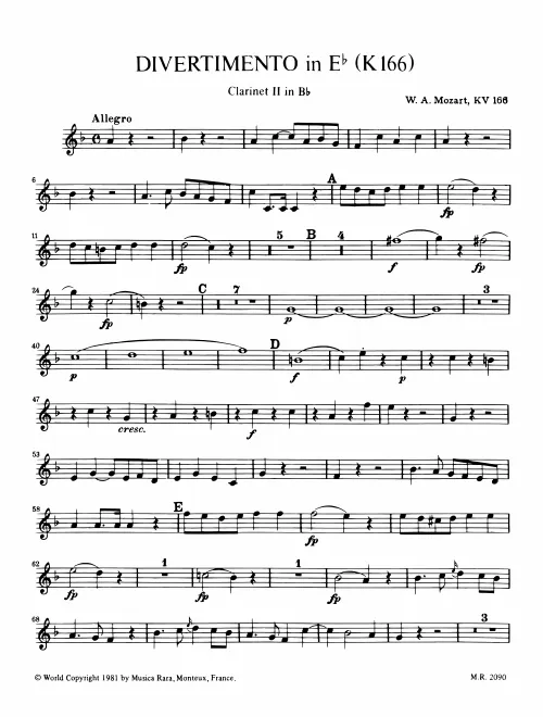 Clarinet 2 (B)