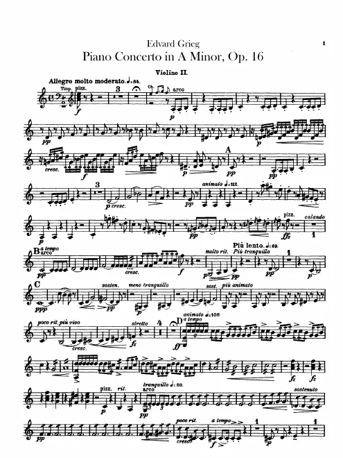 Violins II