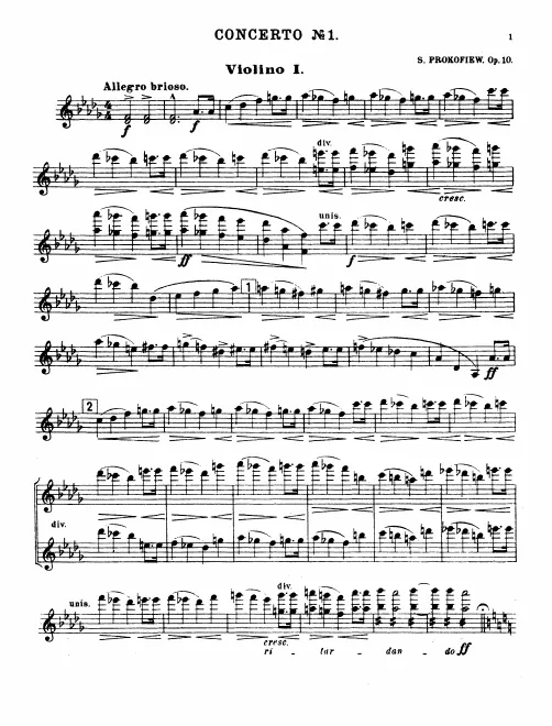 Violins I