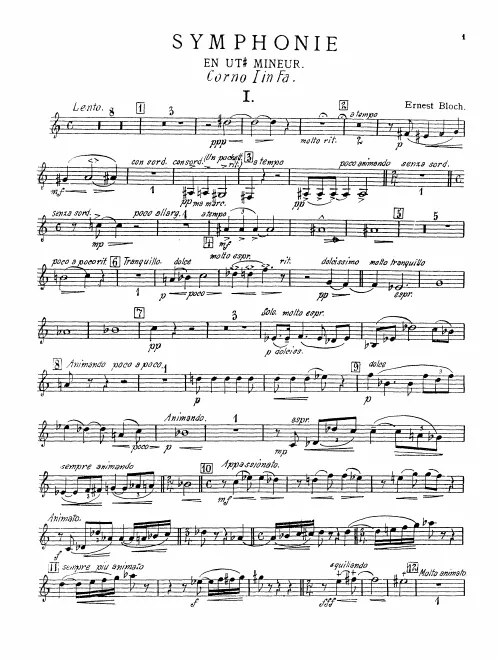Horn 1 (F)