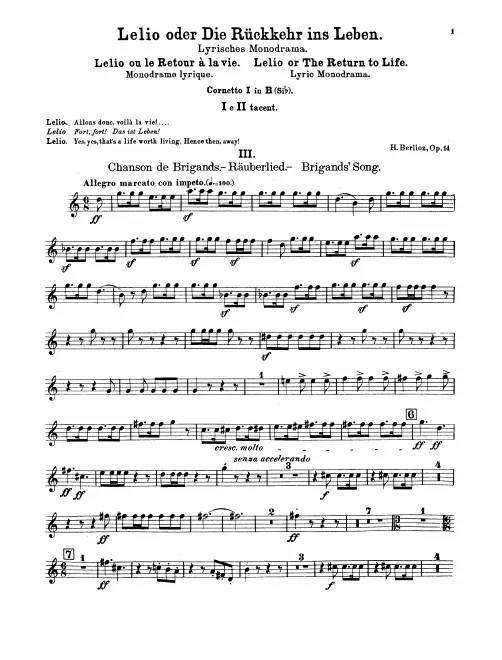 Cornet 1, 2