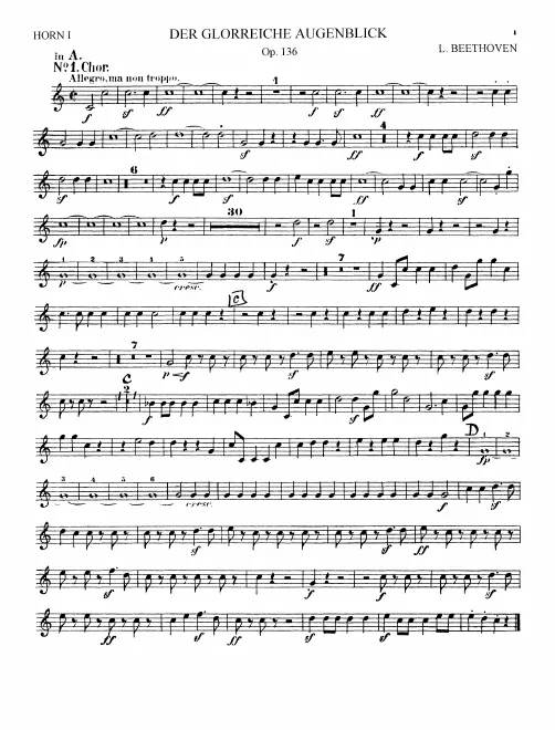 Horn 1, 2, 3, 4
