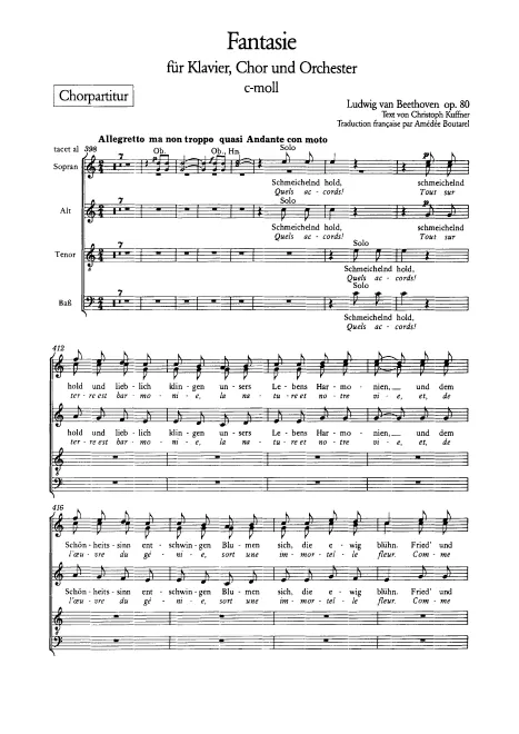 Chorus Score