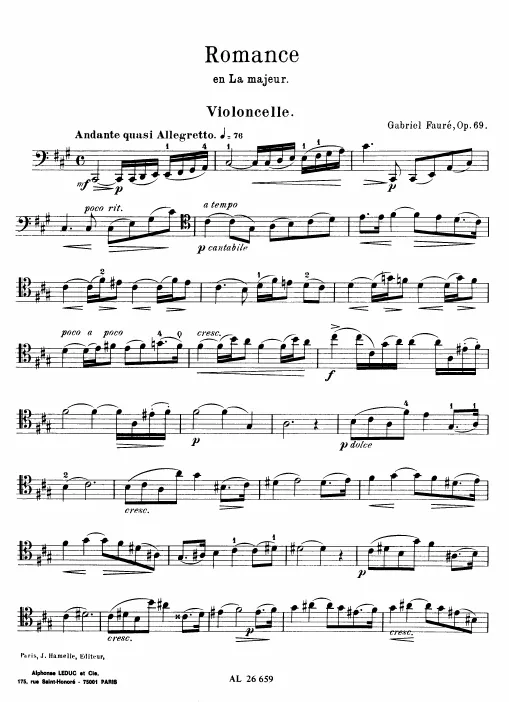 Complete Score and Cello Part