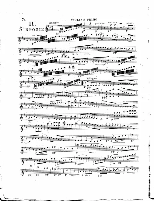 Violins I