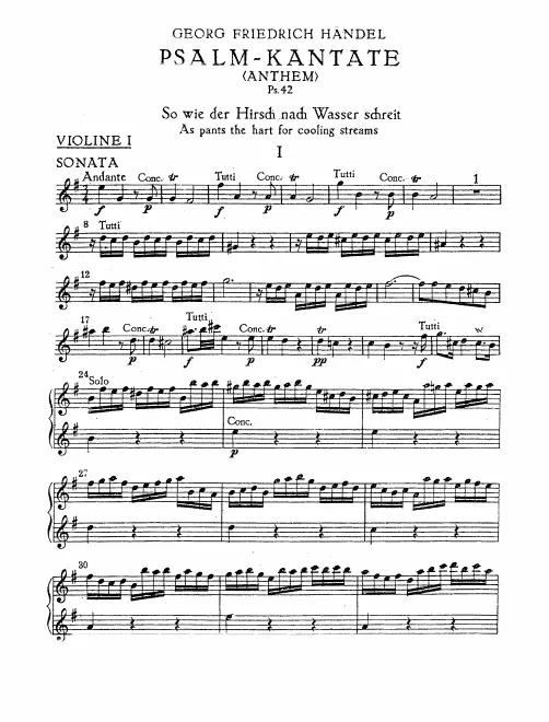 Violins I