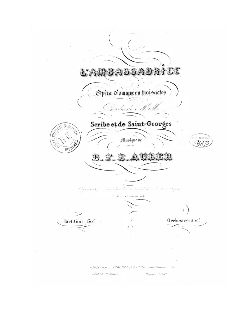 Preliminaries Overture Act I