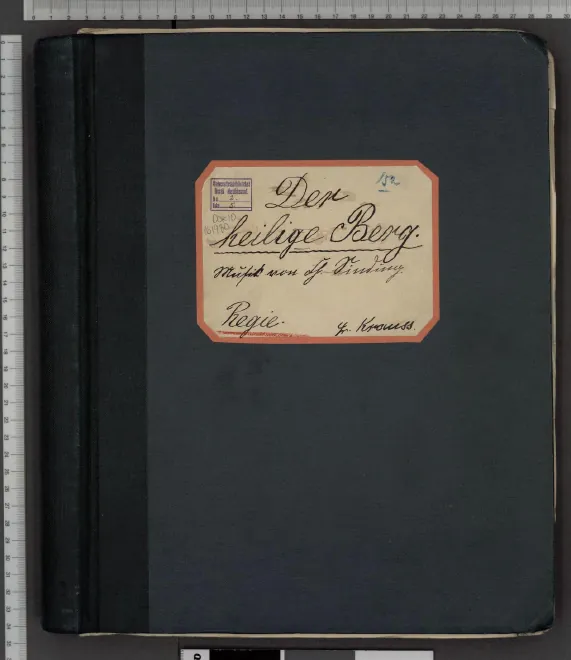 Complete score (directors copy)
