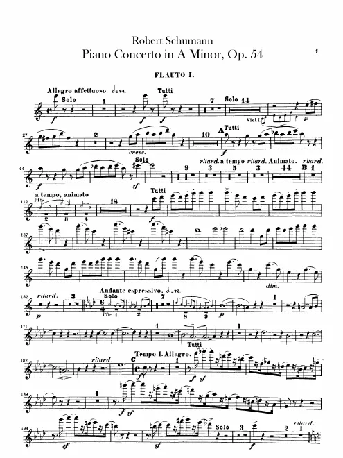 Flute 1, 2
