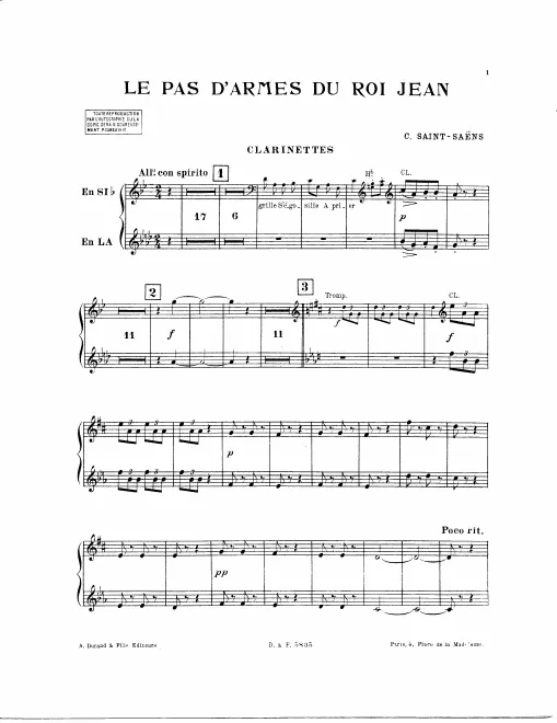 Clarinet 1/2 (B/A)