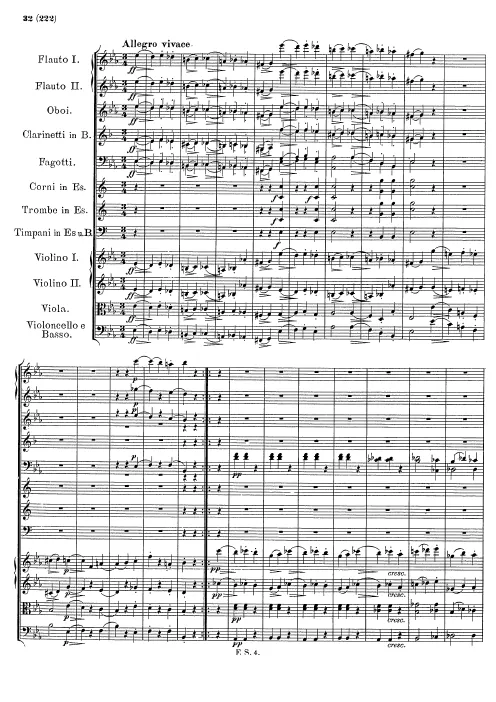 III. Menuetto. Allegro vivace – Trio