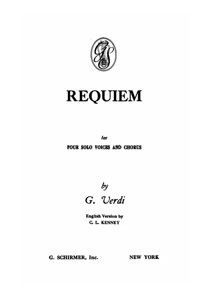 Vocal Score