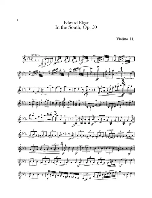 Violins II