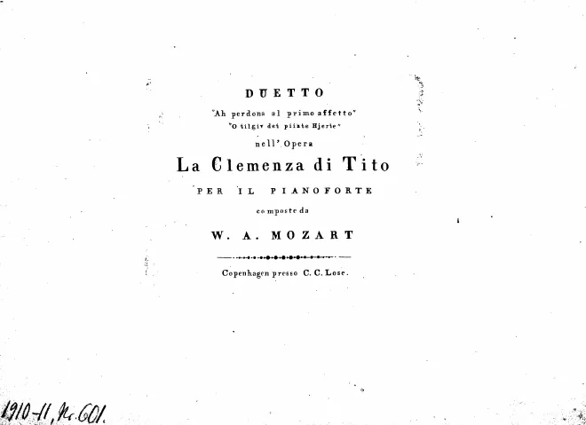 Duetto "Ah perdona al primo affetto"