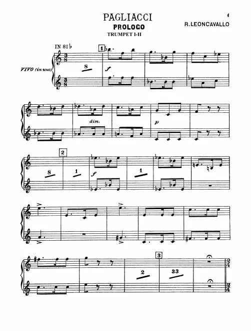 Trumpet 1/2 (B/E/E)