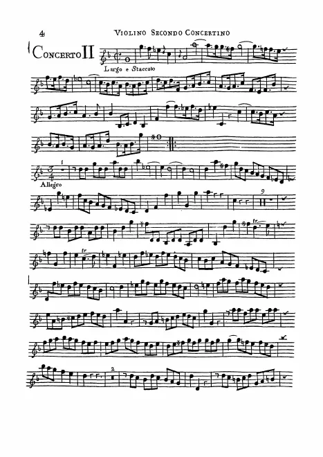 Violin II Concertino