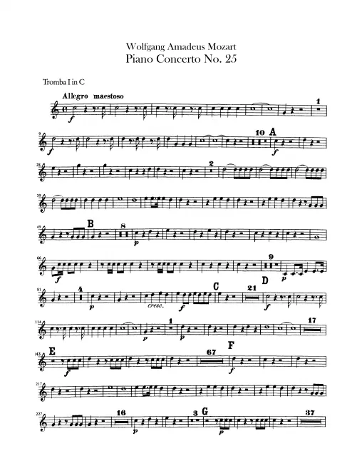Trumpet 1, 2 (C)