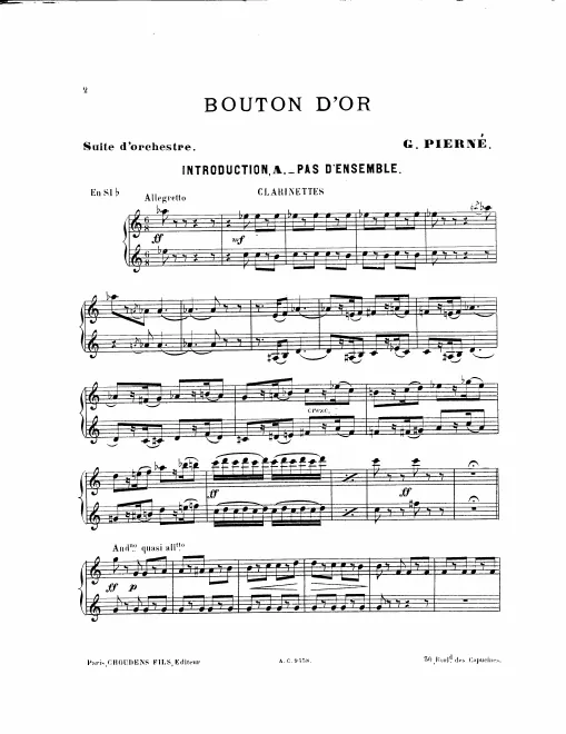 Clarinet 1/2 (B♭/A)
