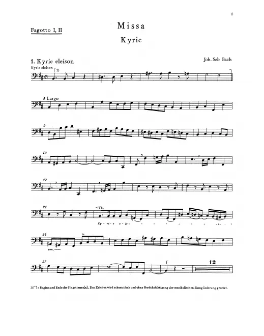 Bassoon 1/2