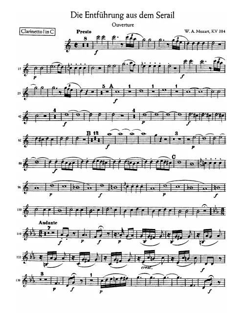 Clarinet 1 (C/B)