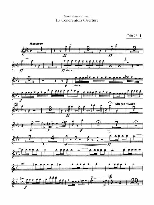 Oboe 1, 2