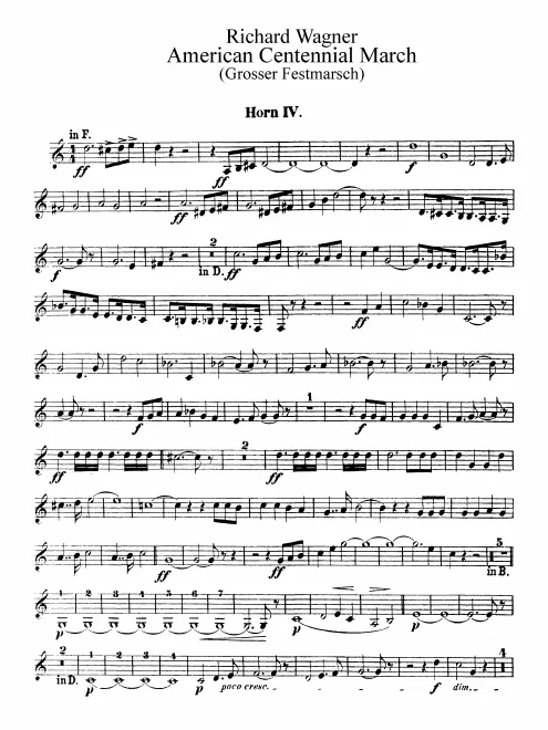 Horn 4 (F)