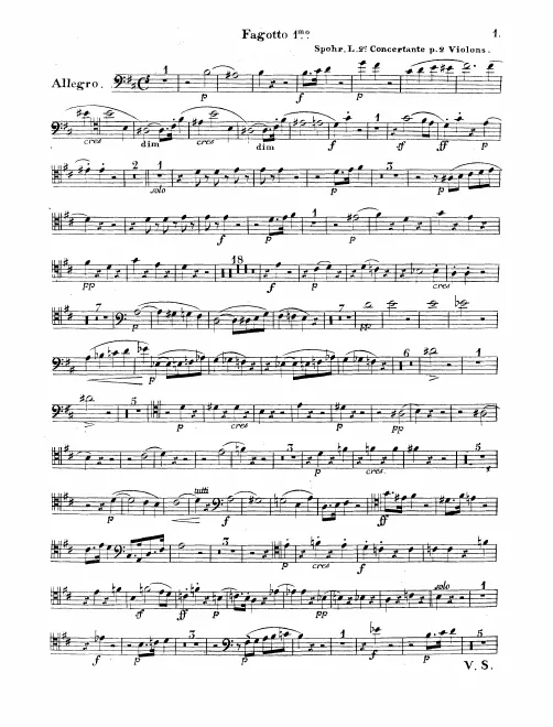 Bassoon 1, 2