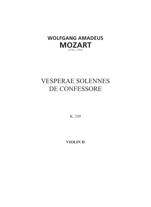 Violins II