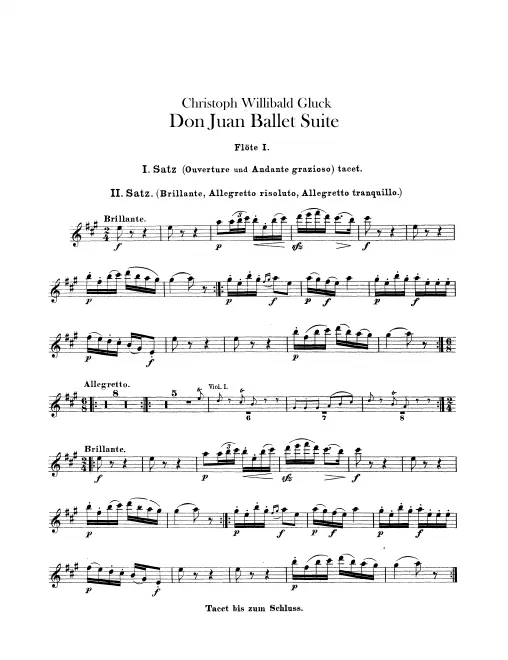 Flute 1, 2