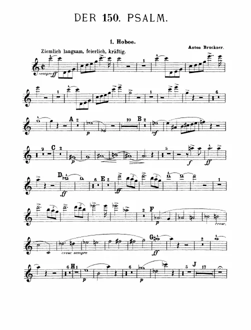 Oboe 1, 2