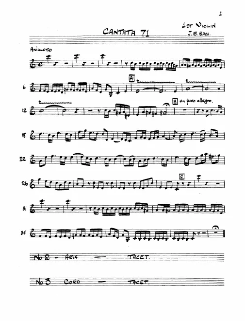 Violins I