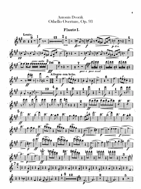 Flute 1, 2