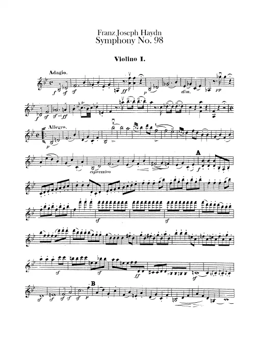 Violins I