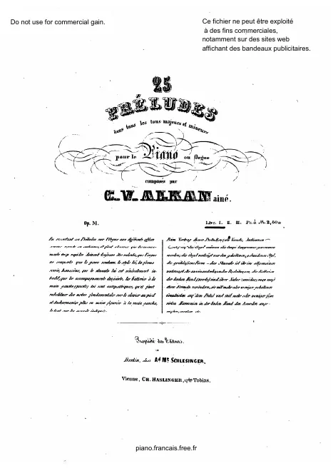 Livre 1: Nos.1-9
