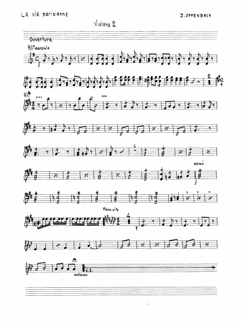 Violins II