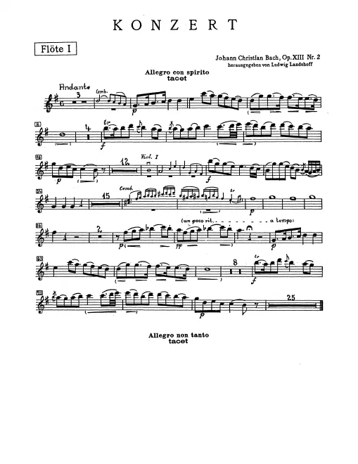 Flute 1, 2